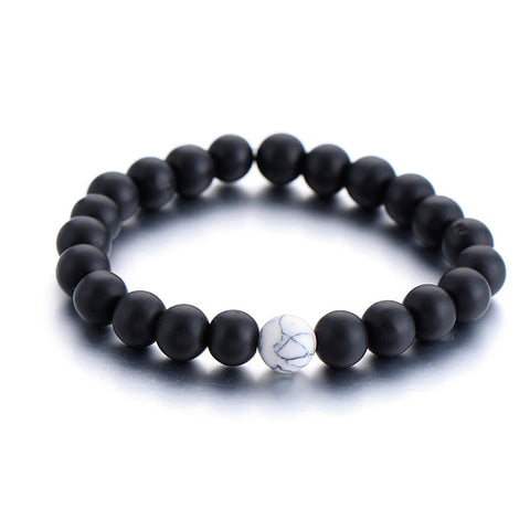 Image of YIN YANG NATURAL BRACELET SET