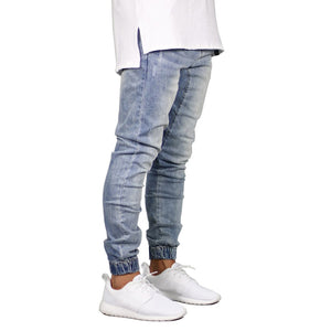 JABARI DENIM JOGGERS