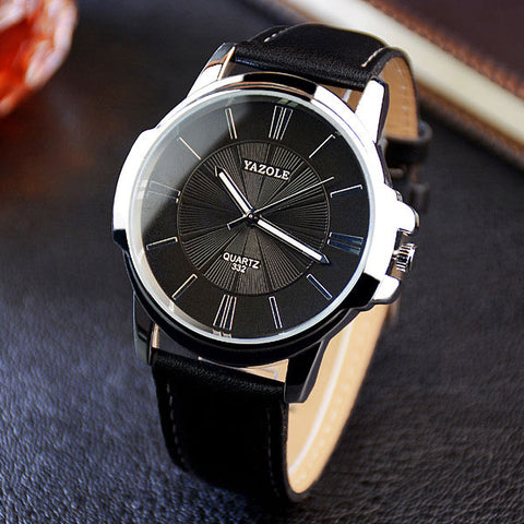 Image of GLORY LEATHER QUARTZ WATCH