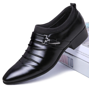 AMARETTO MEN'S LEATHER SHOES