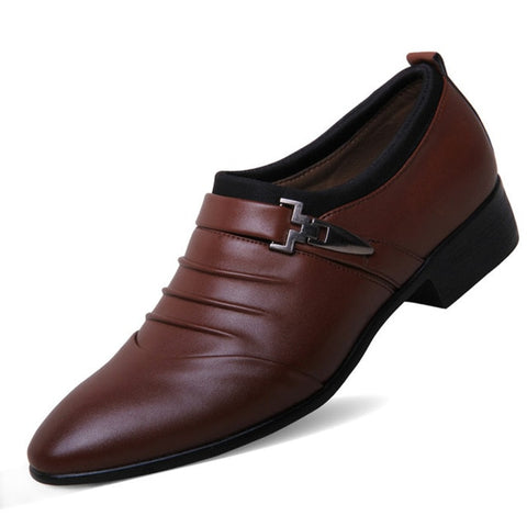 Image of AMARETTO MEN'S LEATHER SHOES