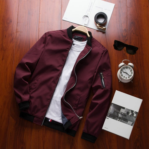 Image of MAXIMILIAN BOMBER JACKET