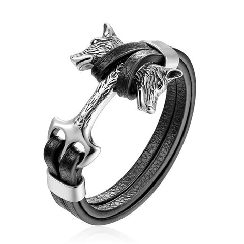 Image of WOLF SHACKLES BRACELET