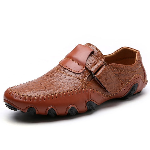 Image of ELLEN & BENNA LEATHER LOAFERS