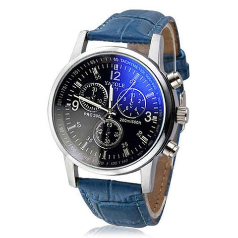 Image of MEN'S 40MM CLASSIC LEATHER WATCH