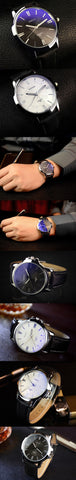 Image of GLORY LEATHER QUARTZ WATCH